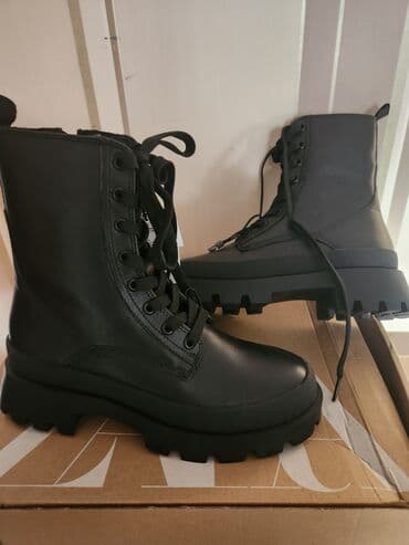 тапочки белста мужские домашние: ZARA brendinin qara rəngli unisex üslublu qalın dabanlı krujqaydış — 2