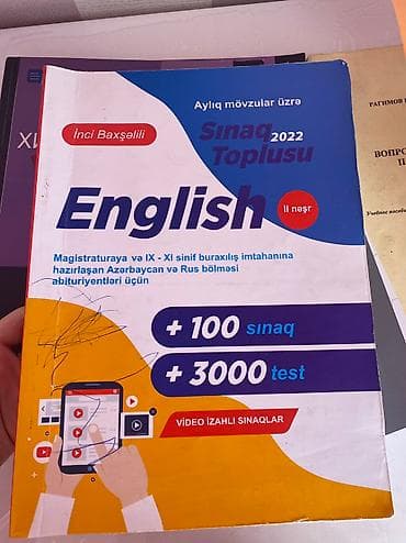 Другие книги и журналы: İnci Baxşəlili
English sinaq test toplusu 2022
təmizdir — 1