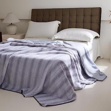 alon tekstil: First Home brendinin ultra-yumuşaq pledi - Material: qalın, tüklü — 6