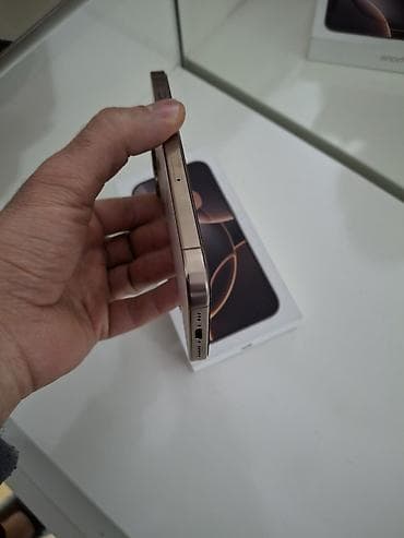 islenmis notebook satisi: IPhone 16 Pro, Desert Titanium — 4