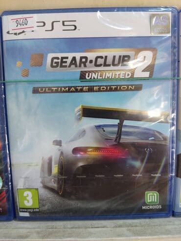 dvd disk oyun: Ps5 üçün gear club unlimited 2 oyun diski. Tam yeni, original — 1