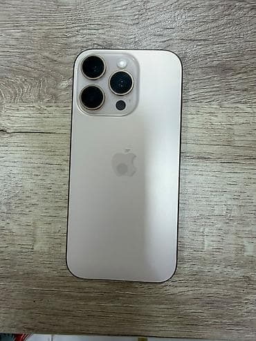 IPhone 16 Pro, 256 GB, Desert Titanium lalafo.az -da IPhone 16 Pro, 256 GB, Desert Titanium