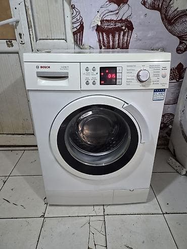 sac masini: Paltaryuyan maşın Bosch, 8 kq, İşlənmiş, Avtomat, Qurutma var, Pulsuz çatdırılma, Ödənişli çatdırılma — 1