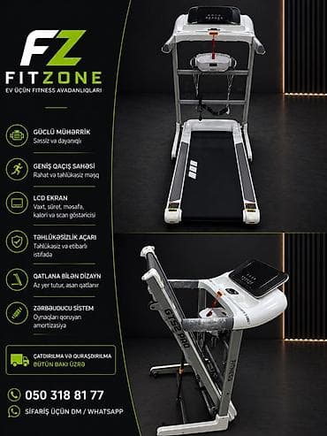 Fitzone GTS2 Pro qaçış trenajoru – ev üçün fitnes avadanlığı Dag