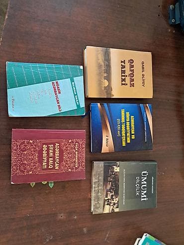 2ci əl kitablar. Kitablardan hansıları istəsəz yazın ona görə qiymət