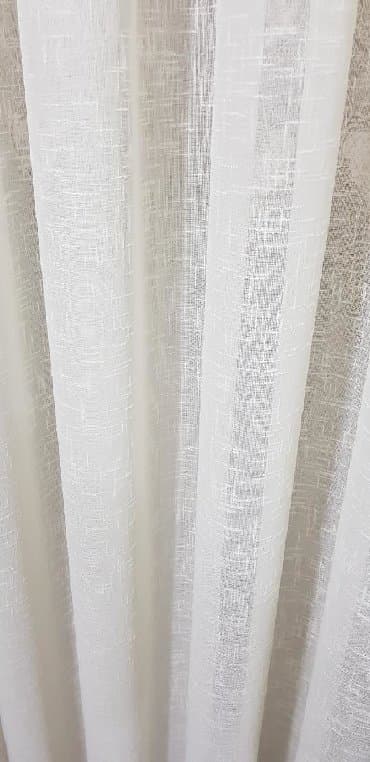 parda tül: Türkiyə istehsalı olan krem və ağ rəngli qalın kətan tül. İstənilən — 3