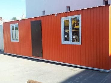 Konteynerlər: Iki mərtəbəli modul/konteyner ev - Konstruksiya: metal karkas — 5