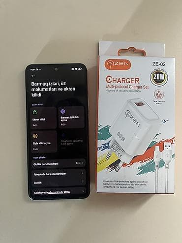 redmi ipad: Redmi Note 12, 128 GB, Barmaq izi, Face ID — 5