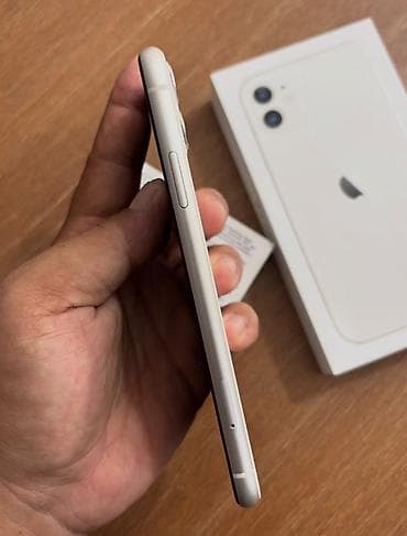Мобильные телефоны и аксессуары: IPhone 11, 128 ГБ, Белый, Гарантия, Беспроводная зарядка, Face ID — 2