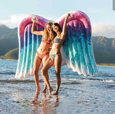 бассейны на ножках: İntex hovuzları 🔹️İntex melek (angel mat) 🌊 🔹️Ölculeri: 2.16×1.55 — 3