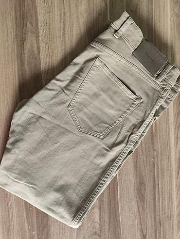 geyimler kisi ucun: Massimo Dutti kişi şalvarı - Model: Slim Fit - Ölçü: USA 34 / EUR 44 — 1