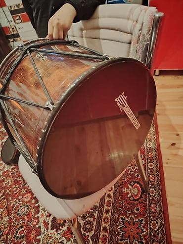 Profesional nağara – taxta gövdəli 2mikrafonlu Adil usda yığıb aləti