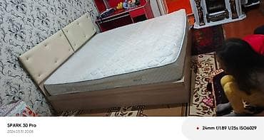 İkinefərlik çarpayı və uzerinde ortapedik matras tecili satilir.xaiş