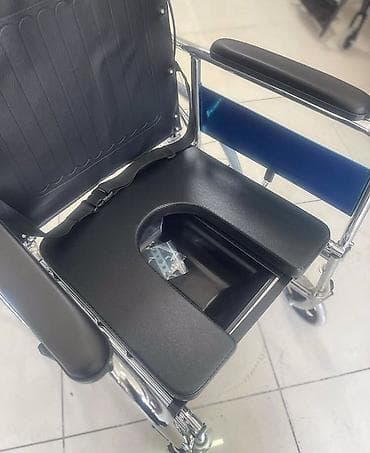 matorlu araba: Reklinajlı sanitariya funksiyalı əlil arabası - Rahat uzanma üçün tam — 2