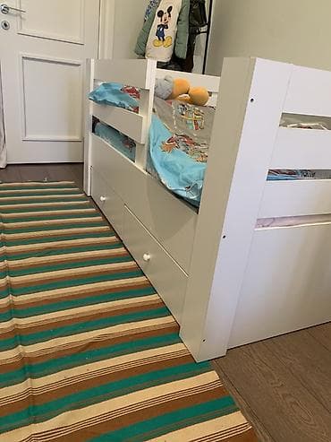 qız ucun yataqlar: Oğlan və qız üçün, Çarpayı, Siyirməli — 3