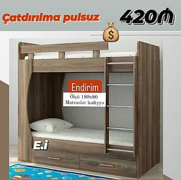Ikimərtəbəli çarpayı matras 🎁