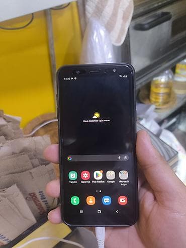 iphone 15 dubay: Samsung Galaxy A6 Plus, 32 GB, rəng - Qara, İki sim kartlı — 4