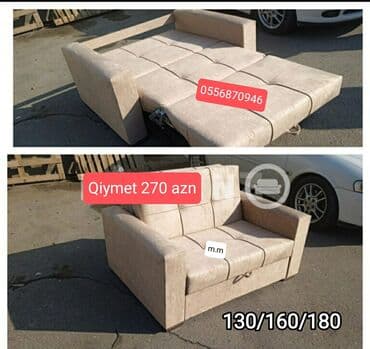 ofis ucun divan: Di̇van-kravat, Yeni, Açılan, Bazalı, Parça, Çatdırılma yoxdur — 2