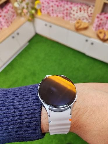 200 le nomreler: Yeni, Smart saat, Samsung, Аnti-lost, rəng - Boz — 4