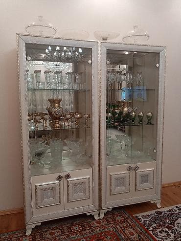 Setka vitrinləri: Şüşəli dolab vitrini — 2