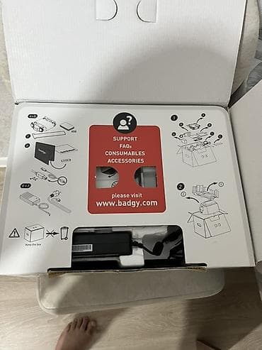 iphone 15 pro ax: Badgy100 – plastik badge/kart printeri və dizayn həlli (all‑in‑one) — 2