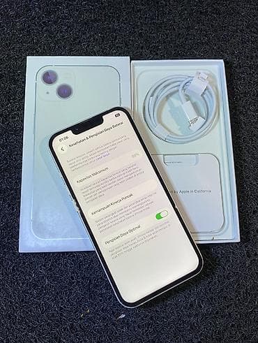 Elektronika: IPhone 13, 128 GB, Ağ, Hissə-hissə ödəniş, Simsiz şarj, Face ID — 4