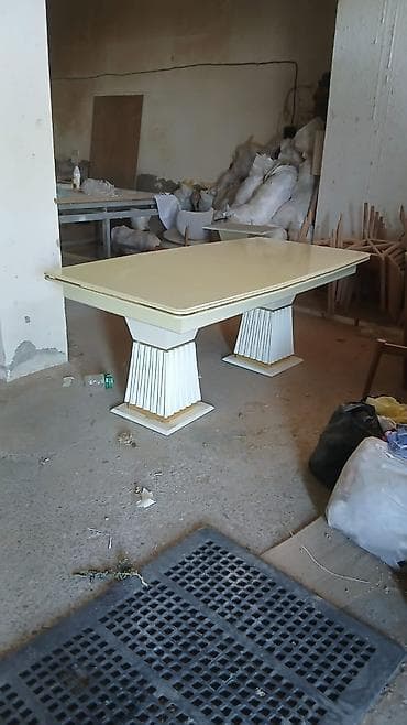 Klassik masa, Açılmayan, Taxta, Dördbucaq masa