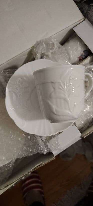 автомобильный набор: Çay dəsti, Farfor, 6 nəfərlik — 2