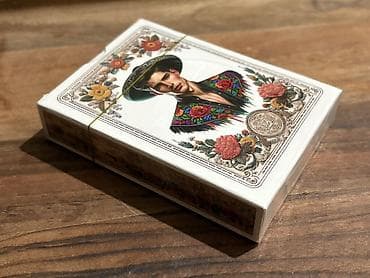 qedimi pullar: Meksika temalı təsvirlərlə bəzədilmiş oyun kartları dəsti - Tam — 6