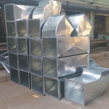 Havalandırma boruları: Havalandırma kanalları və fitinqləri – sinklənmiş polad Məhsul — 1