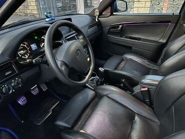 ford tranzit 2000: LADA Priora sedan – mavi rəng, benzin, mexaniki ötürücü — 4