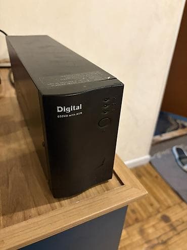 Digital 650VA with AVR UPS Qoşanda səs gəlir amma belə istifadə etmək