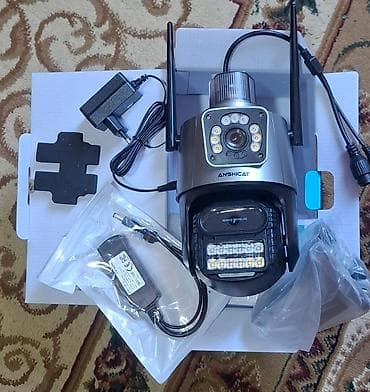 pulsuz zeng azercell: 1). 3 linzali Wi-fi- lı müşahidə kamera qara rəng +256gb yaddaş kartı — 7