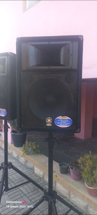 Səs gücləndiriciləri: İşlənmiş Air Music Kolonka, Növ - Toy üçün, rəng - Qara — 4