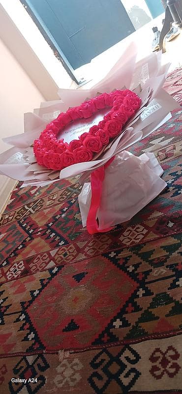 8 mart əl işi: Buketlər, səbətlər — 1