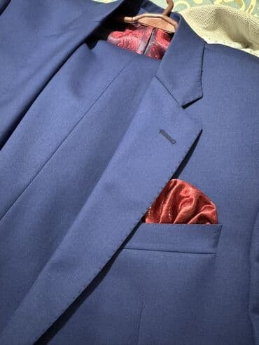 deri pencekler: Kişi kostyumu – EMILAND (Made in Azerbaijan) - Rəng: Dərin mavi — 2