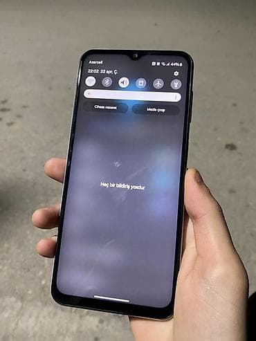 samsung 4: Samsung Galaxy A13, 64 GB, rəng - Göy, Barmaq izi — 9