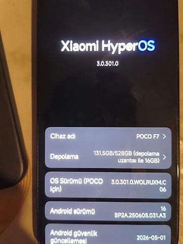 pocophone: Poco F7, 512 GB, rəng - Qara — 3