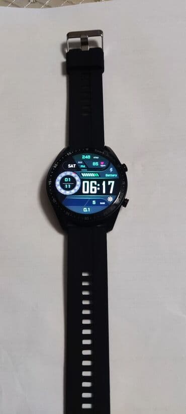 qazlı su aparatı: Yeni, Smart saat, Sensor ekran, rəng - Qara — 2