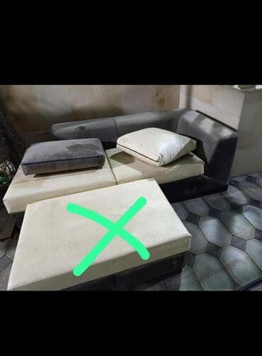 белый кожаный диван: Divan, Yeni, Açılmayan, Dəri, Çatdırılma yoxdur — 1