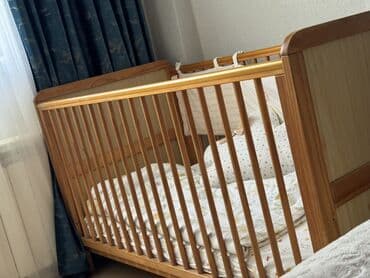 işlənmiş uşaq carpayısı: Oğlan və qız üçün, Dördbucaq, Beşik, Dəst ilə, Matras ilə, Yellənmə mexanizmsiz — 2