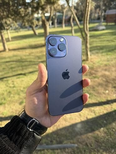 iphone 12 case: IPhone 14 Pro Max, 256 GB, Deep Purple, Face ID, Simsiz şarj — 1