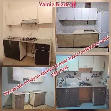 &Sara Hal hazirda metbex mebellerimiz endirimle 270 azn deil cemi