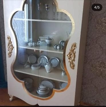 sade gul buketleri: Qonaq otağı dəsti - Künc divan: Açıq pudra/şampan rəngli, iri ölçülü — 4