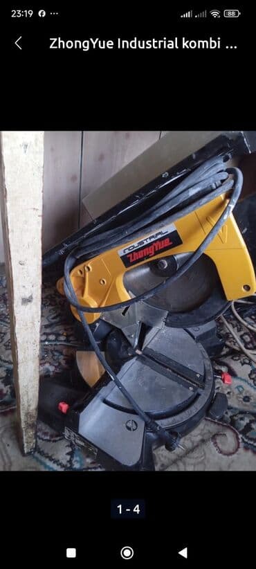 taxta mişar: ZhongYue Industrial kombi mişar - 2-si-1 dizayn: üst hissədə stolüstü — 1