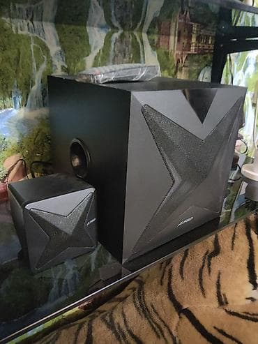 xrom kalonkalar: F&D Kolonka, Növ - Kompüter üçün, rəng - Qara — 4