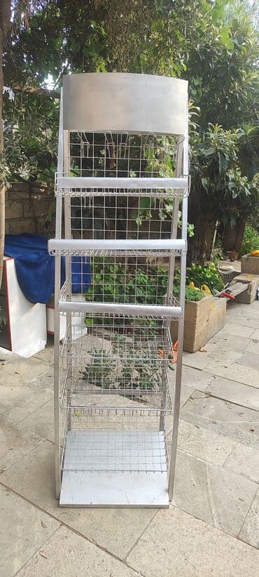 mağaza vitrinləri: Bu, müxtəlif məhsulların sərgilənməsi ucun refdir . Rəf möhkəm — 2