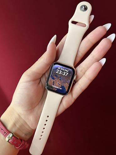 smat: Apple Watch (alüminium qızılı/roz qızılı kasa) – kvadrat ekranlı — 2