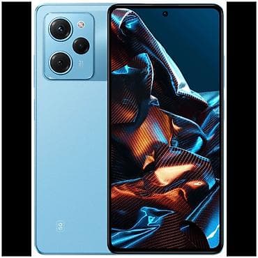Poco X5 Pro 5G, 256 GB, rəng - Mavi, Barmaq izi