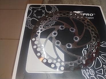 velo disk: Velosiped(skuter) üçün disk əyləc rotoru - Ölçü: 140 mm (şəkildə “140” — 3